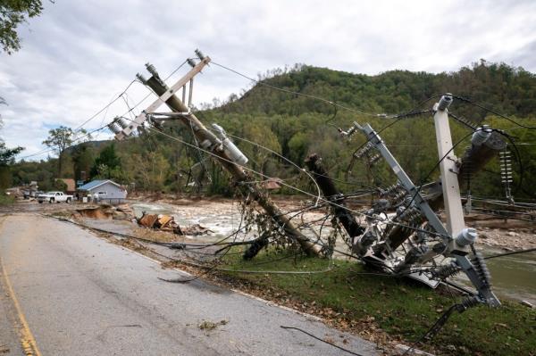 North Carolina locals reported seeing corpses in the water, buried beneath debris and trapped in cars crushed by trees.
