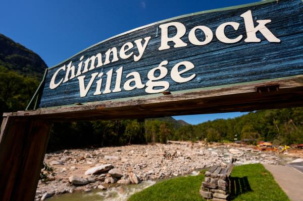Other towns like Chimney Rock and Lake Lure, where "Dirty Dancing" was filmed, were wiped away by rushing waters.